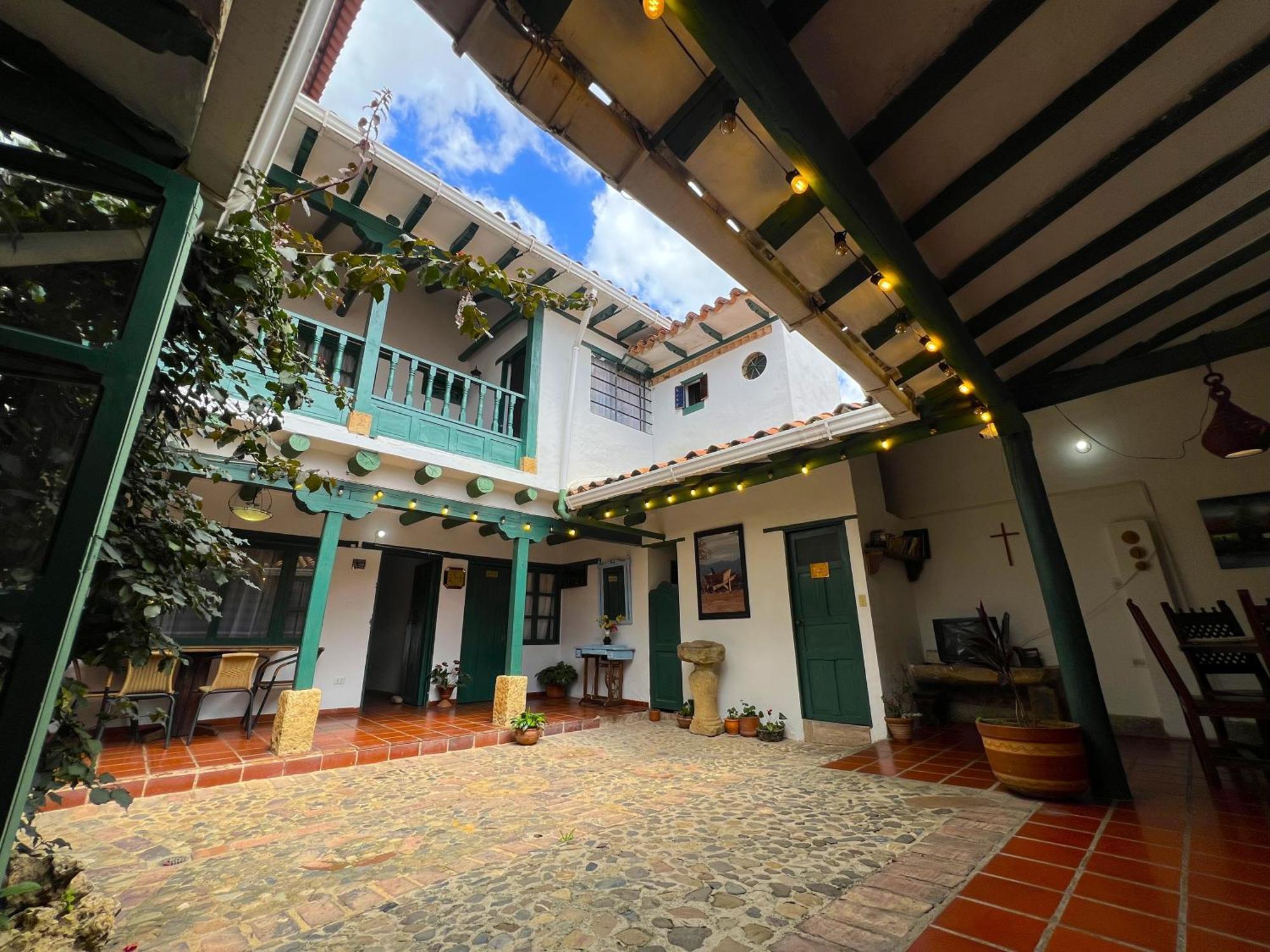 Casa Villa Luguianga Villa De Leyva Buitenkant foto