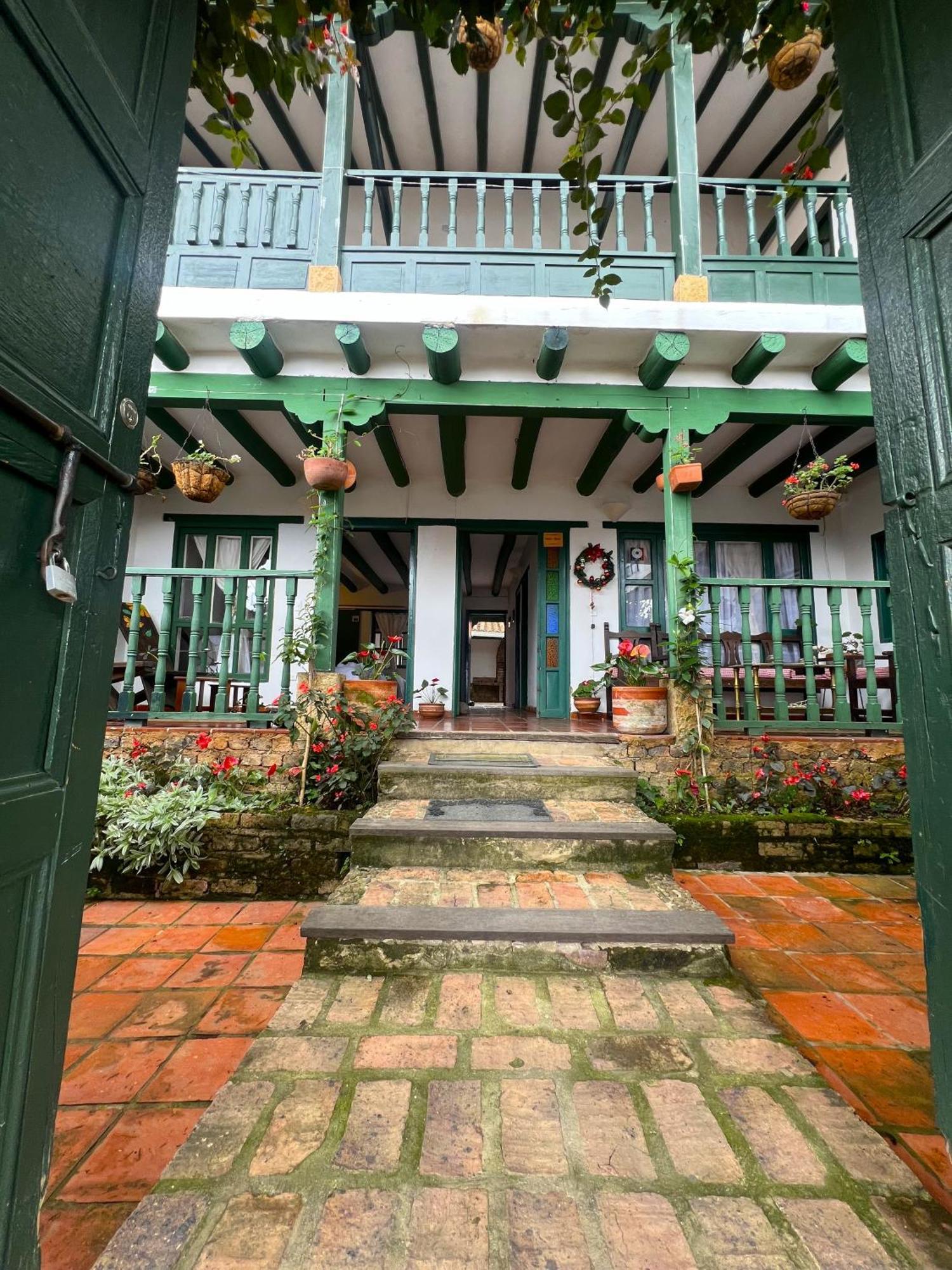 Casa Villa Luguianga Villa De Leyva Buitenkant foto